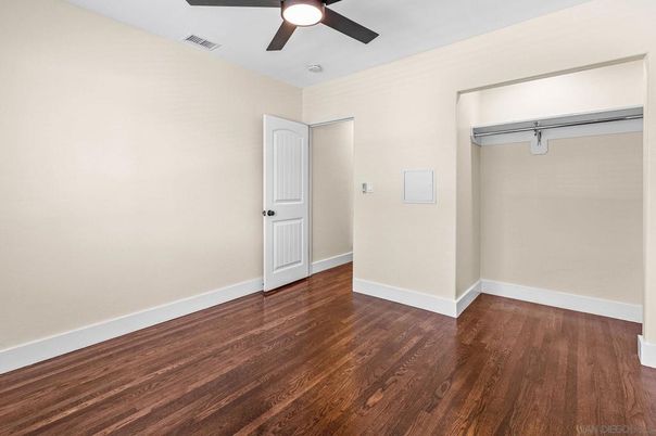Empty room, Interior, Wood Texture Flooring