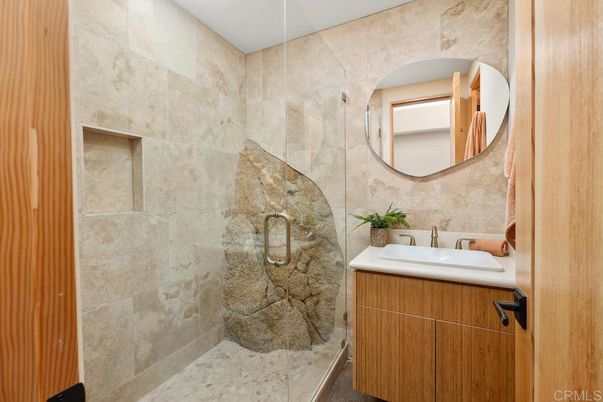 Bathroom, Interior, Stone Walls