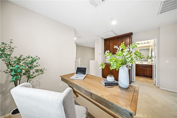 Home Office, Interior, Recessed Lighting