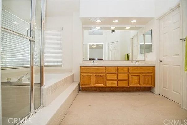 Bathroom, Dual Sink Vanities, Glass Shower, Interior
