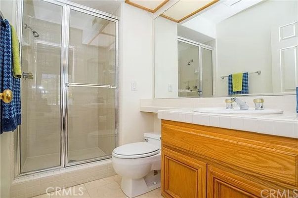 Bathroom, Glass Shower, Interior, Tile Countertops