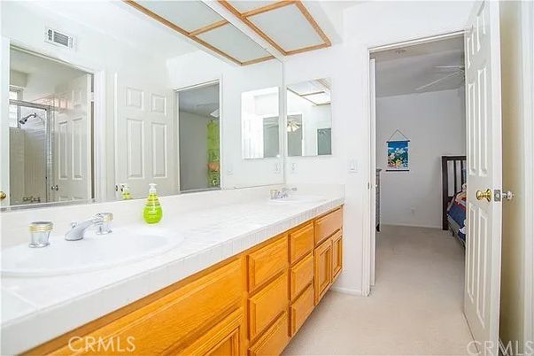 Bathroom, Dual Sink Vanities, Interior, Tile Countertops