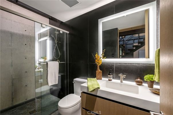 Bathroom, Glass Shower, Interior