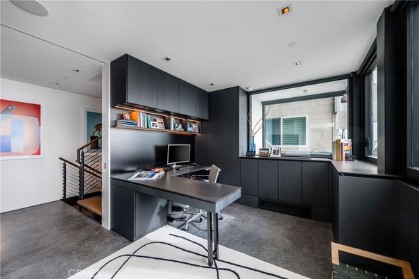 Home Office, Interior, Recessed Lighting