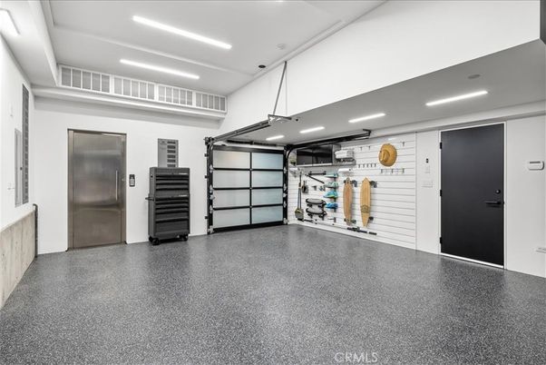 Elevator, Garage, Interior, Recessed Lighting