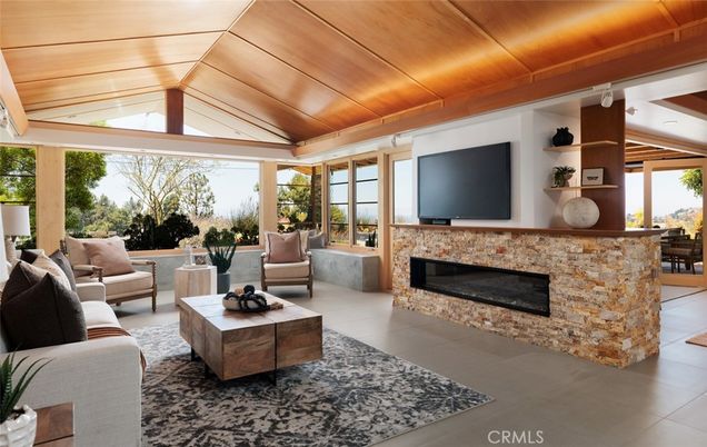 Fireplace, Interior, Living room, Wooden Ceilings