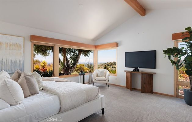 Bedroom, Interior, Wooden Beams