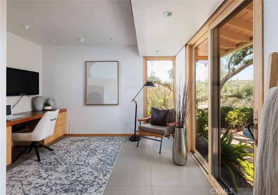 Home Office, Interior, Recessed Lighting