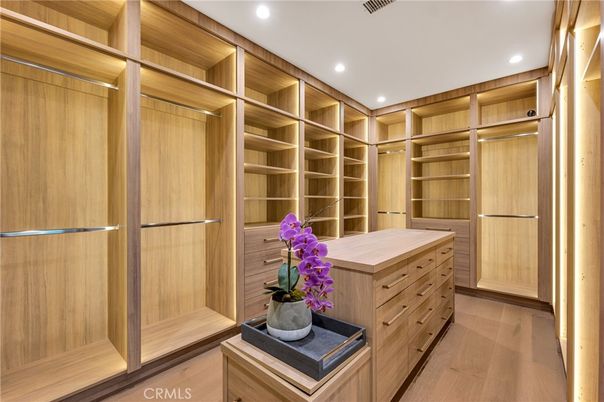 Interior, Recessed Lighting, Walk-in Closets, Wood Texture Flooring