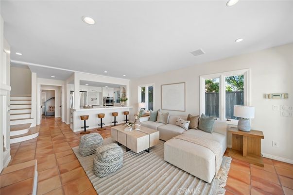 Interior, Kitchen, Living room, Recessed Lighting