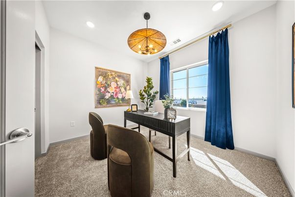 Home Office, Interior, Pendant Lights, Recessed Lighting