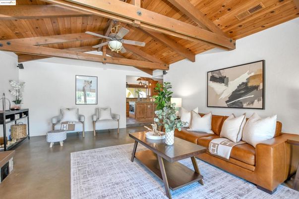 Interior, Living room, Wooden Beams, Wooden Ceilings