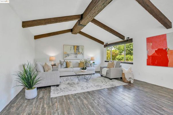 Interior, Living room, Wooden Beams, Wood Texture Flooring