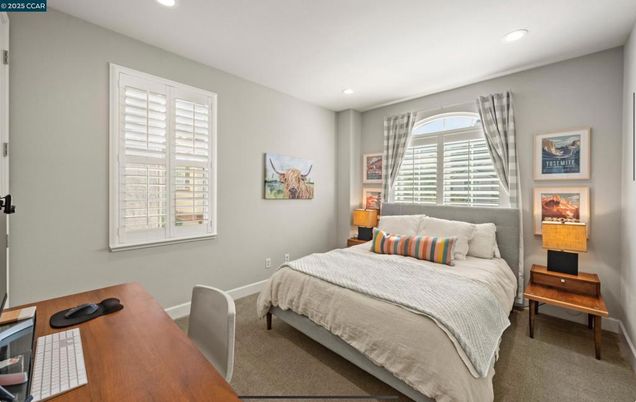 Bedroom, Home Office, Interior, Recessed Lighting