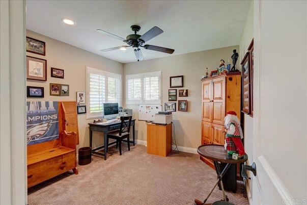 Home Office, Interior, Recessed Lighting