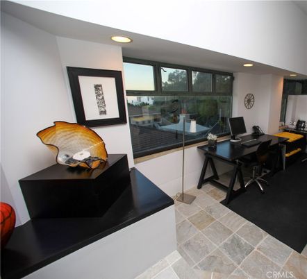 Home Office, Interior, Recessed Lighting