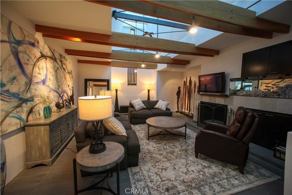Fireplace, Interior, Living room, Wooden Beams
