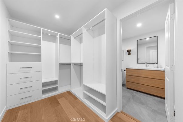 Interior, Recessed Lighting, Walk-in Closets, Wood Texture Flooring