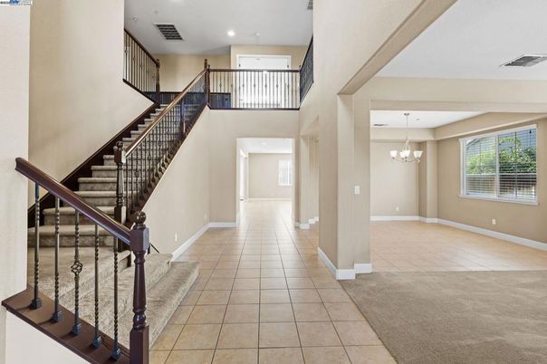 Chandelier, Interior, Recessed Lighting