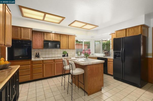 Interior, Kitchen, Tile Countertops
