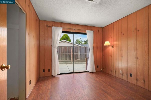 Empty room, Interior, Wood Texture Flooring, Wooden Walls