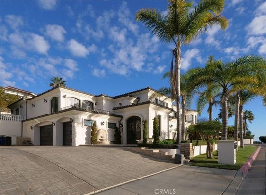 Attached, Exterior, Facade, Spanish Mediterranean