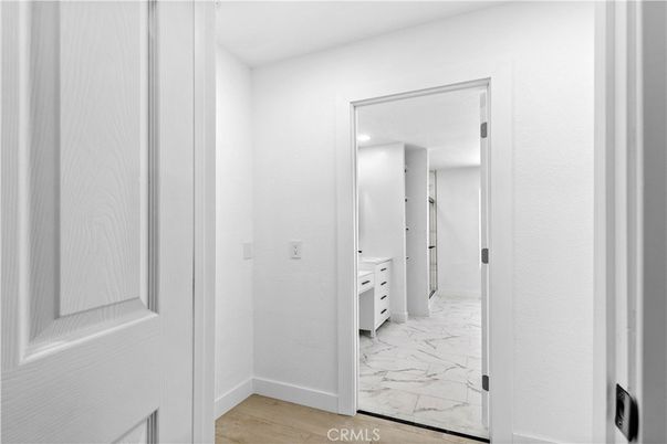 Interior, Marble, Recessed Lighting, Wood Texture Flooring