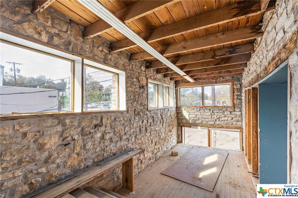Interior, Stone Walls, Wooden Beams, Wooden Ceilings