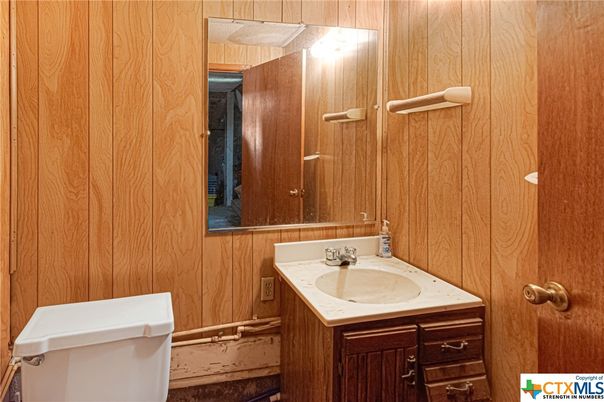 Bathroom, Interior, Wooden Walls