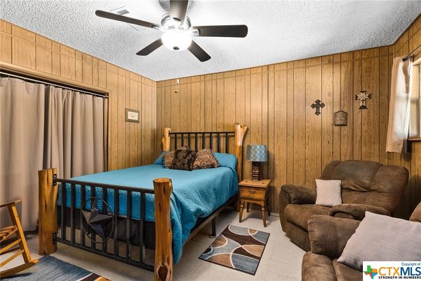 Bedroom, Interior, Wooden Walls
