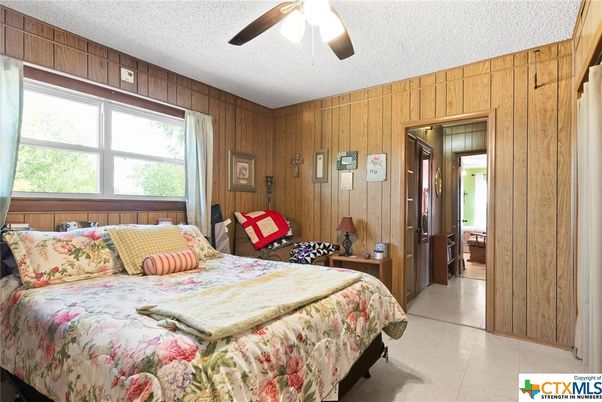 Bedroom, Interior, Wooden Walls