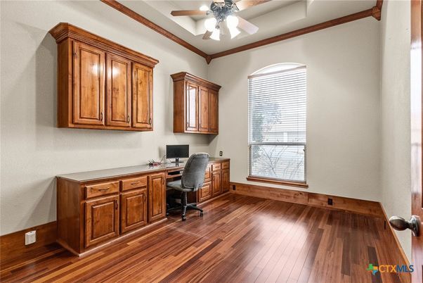 Home Office, Interior, Wood Texture Flooring