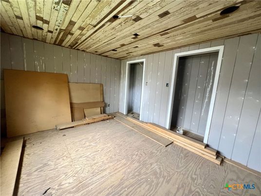 Empty room, Interior, Wooden Ceilings, Wood Texture Flooring
