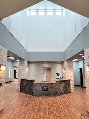 Fireplace, Interior, Recessed Lighting, Stone Walls, Wood Texture Flooring