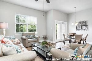 Dining room, Interior, Living room, Pendant Lights, Wood Texture Flooring