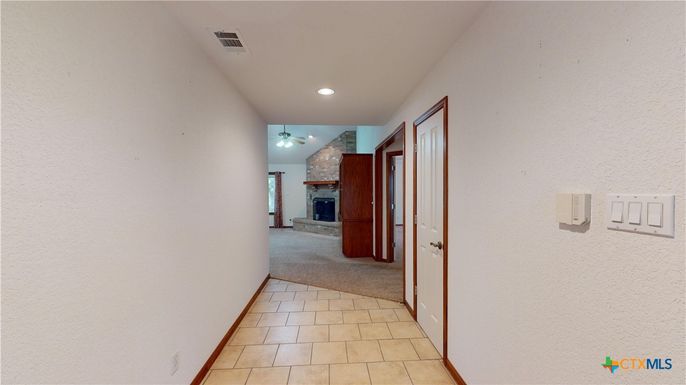 Fireplace, Interior, Recessed Lighting