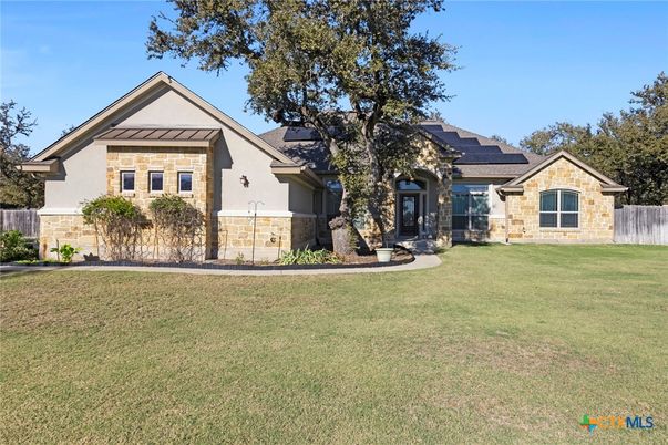 Backyard, Exterior, Facade, Solar Panels, Brick Traditional