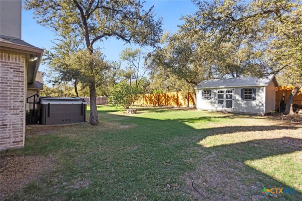 Backyard, Exterior, Hot Tub