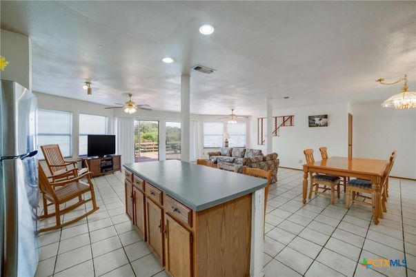 Dining room, Interior, Kitchen, Living room, Pendant Lights, Recessed Lighting