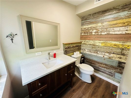 Bathroom, Interior, Wood Texture Flooring, Wooden Walls