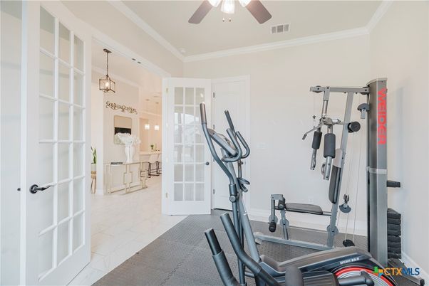 Fitness Equipment, Interior, Pendant Lights