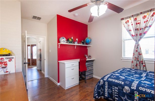 Bedroom, Home Office, Interior, Wood Texture Flooring