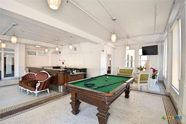 Billiard Table, Game Room, Interior, Pendant Lights