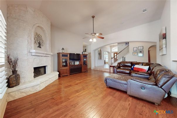 Fireplace, Interior, Living room, Wood Texture Flooring