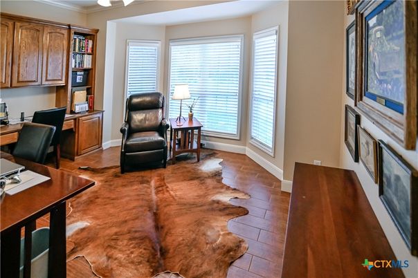 Home Office, Interior, Wood Texture Flooring