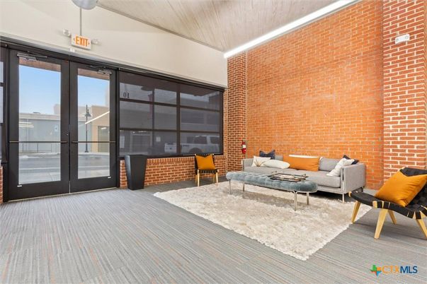 Interior, Living room, Stone Walls
