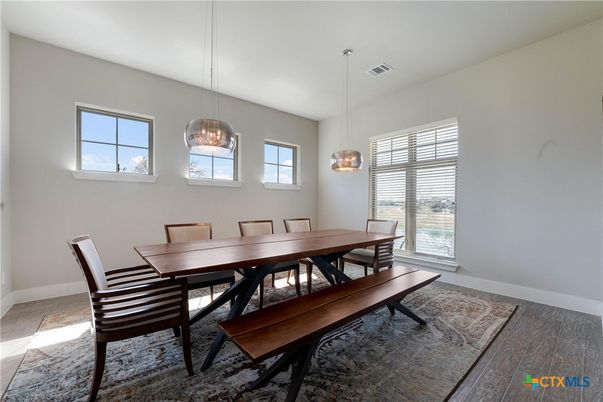 Dining room, Interior, Pendant Lights