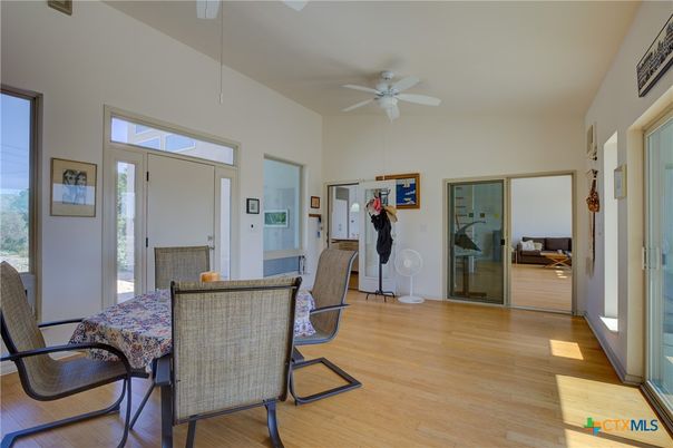 Dining room, Interior, Wood Texture Flooring