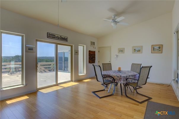 Dining room, Interior, Wood Texture Flooring