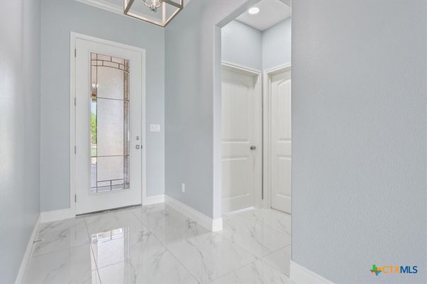 Interior, Marble, Recessed Lighting